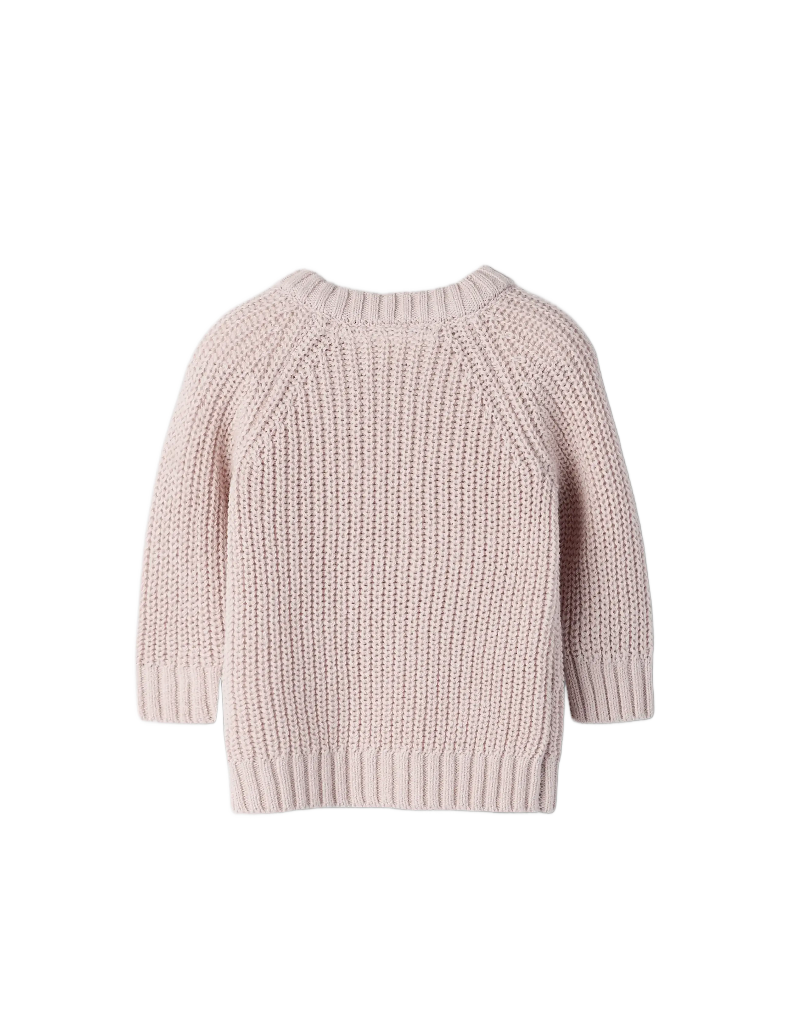 Lil'Atelier - NBFEMLEN EMB LS KNIT LIL - hushed violet - 1