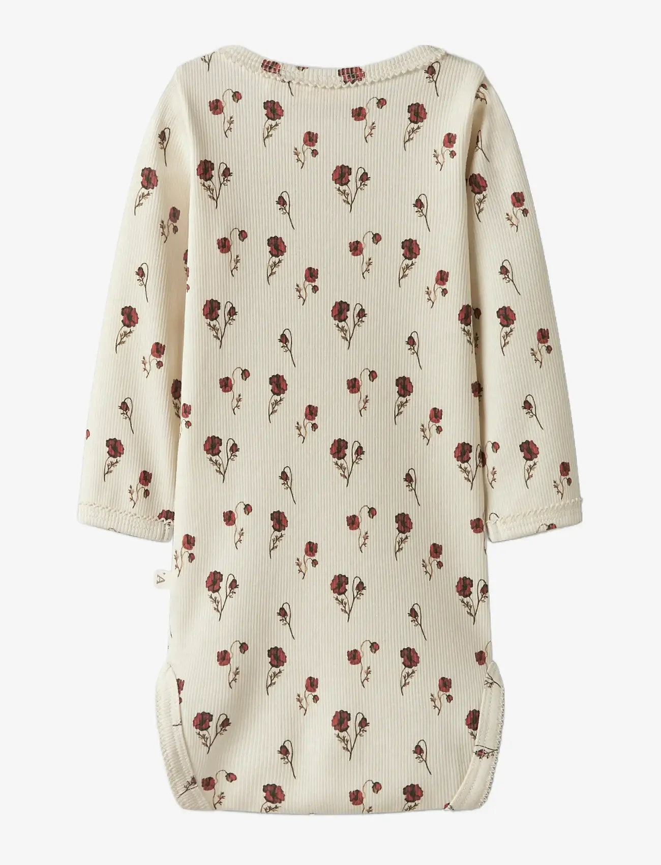 Lil'Atelier - NBFLAVO EGI LS SLIM BODY LIL - langärmelige bodys - turtledove - 1