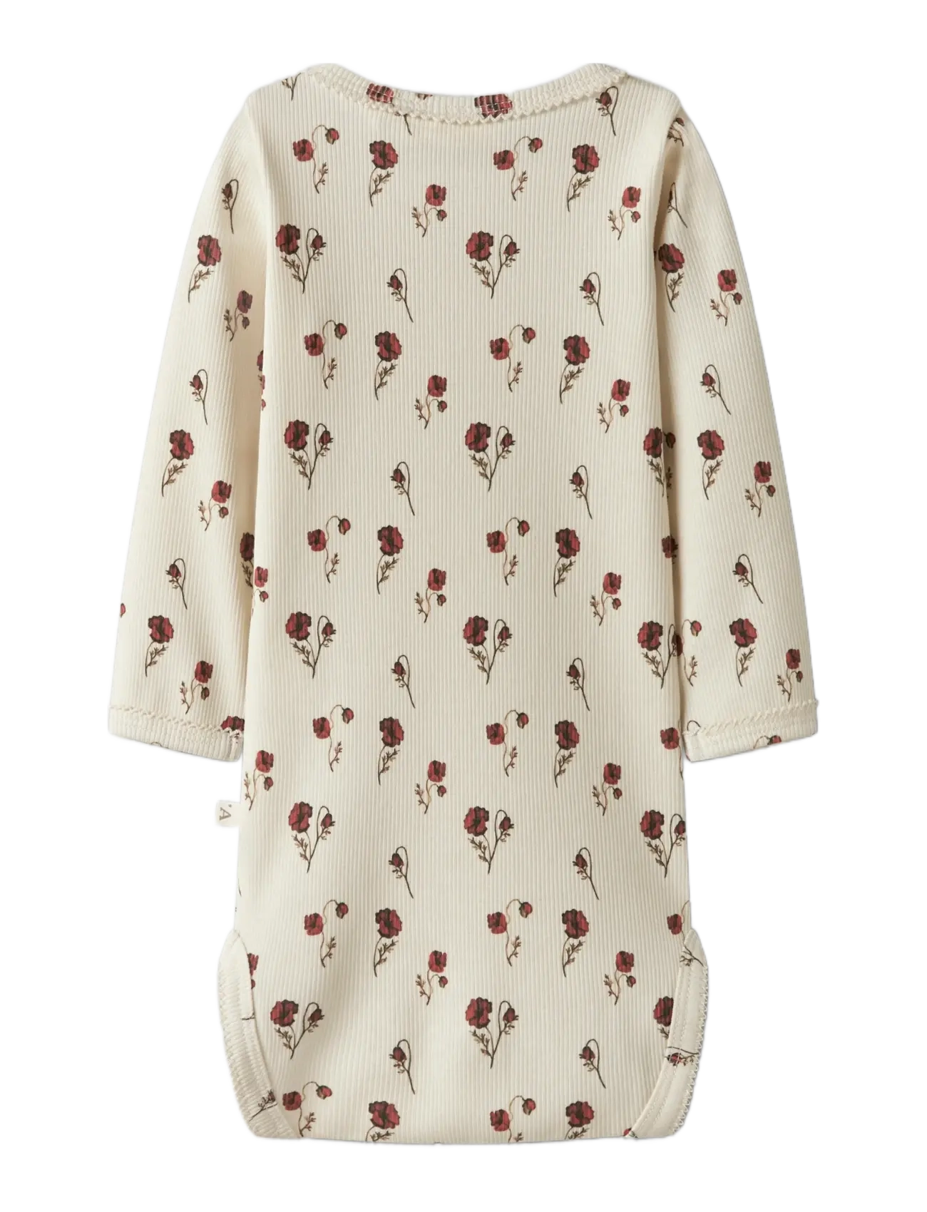 Lil'Atelier - NBFLAVO EGI LS SLIM BODY LIL - rompers met lange mouwen - turtledove - 1
