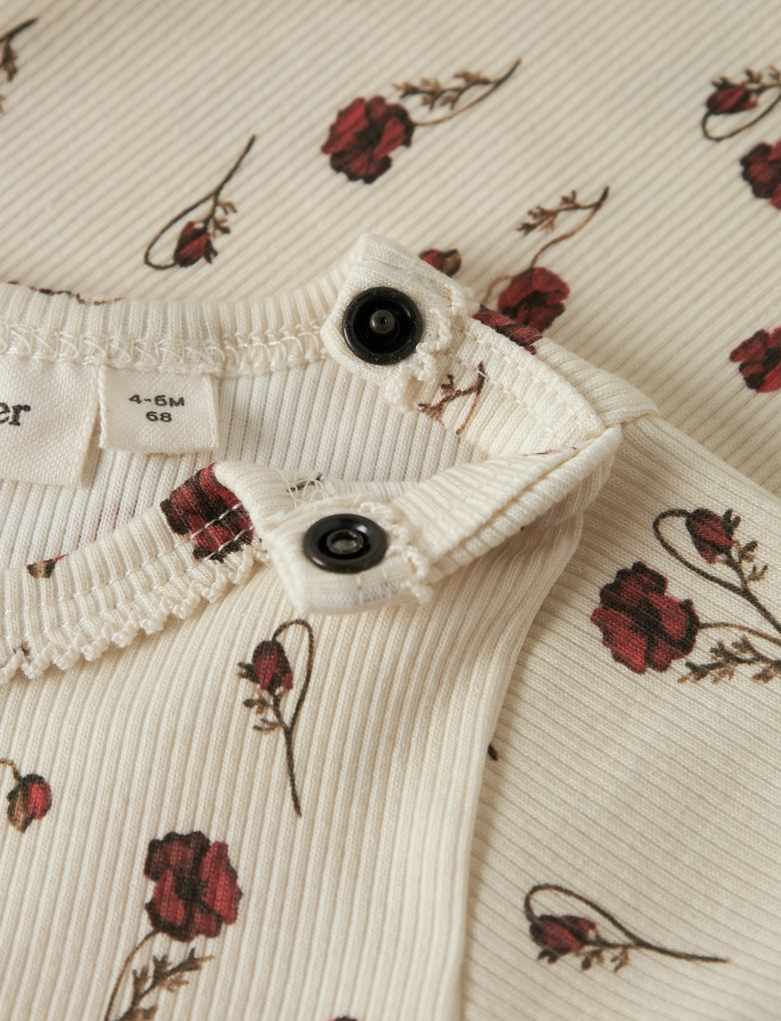 Lil'Atelier - NBFLAVO EGI LS SLIM BODY LIL - rompers met lange mouwen - turtledove - 2