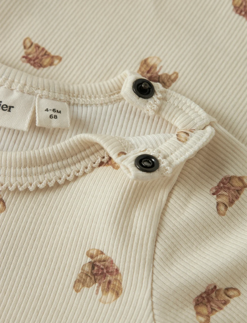 Lil'Atelier - NBFLAVO EGI LS SLIM BODY LIL - langärmelige bodys - turtledove - 2