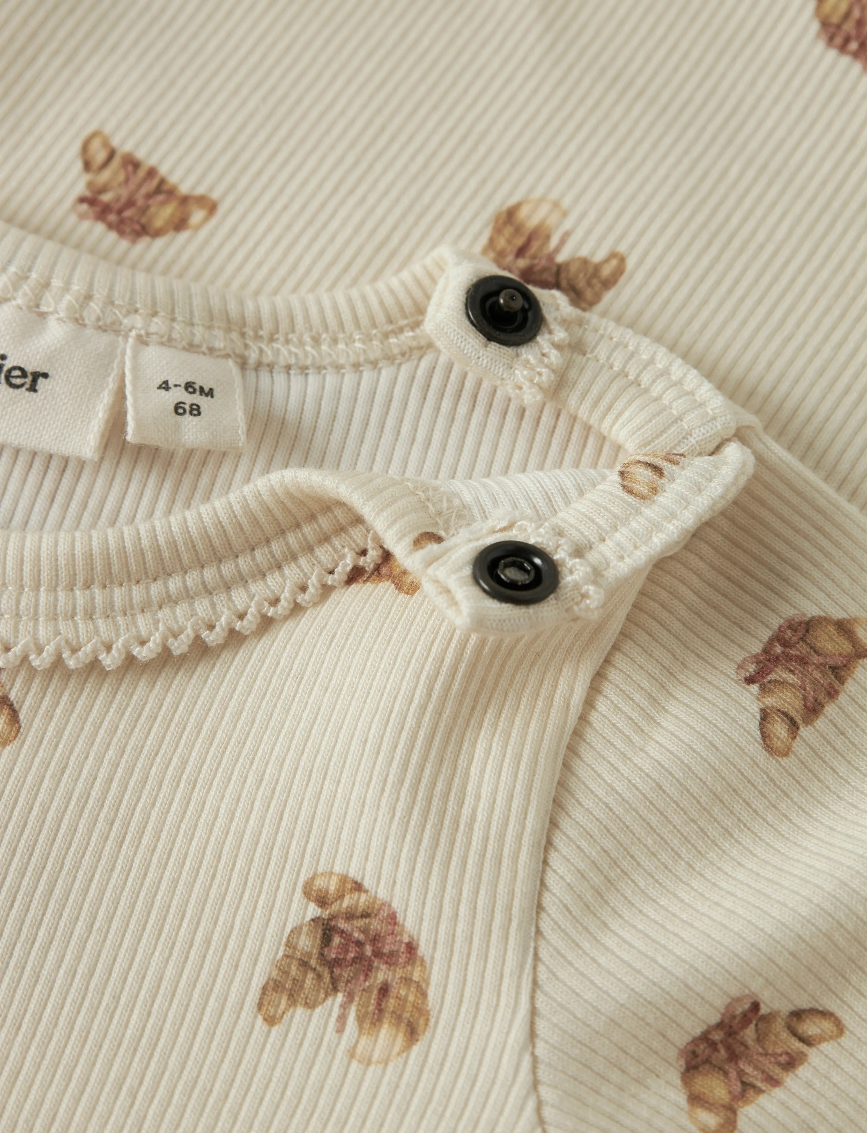 Lil'Atelier - NBFLAVO EGI LS SLIM BODY LIL - langärmelige bodys - turtledove - 2