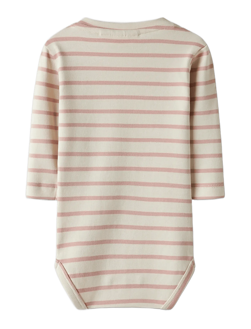 Lil'Atelier - NBFLIMIA LS BODY LIL - långärmade bodies - turtledove - 1