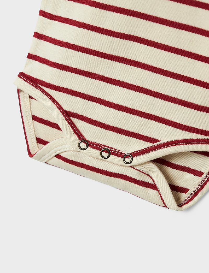 Lil'Atelier - NBFLIMIA LS BODY LIL - langærmede bodyer - turtledove - 2