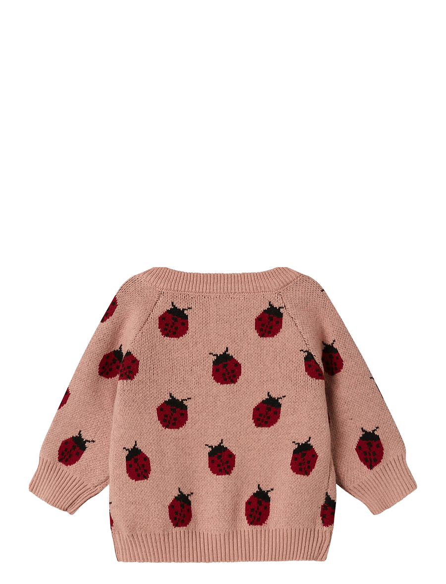 Lil'Atelier - NBFLULIO KNIT CARD LIL NOOS - cardigans - misty rose - 2