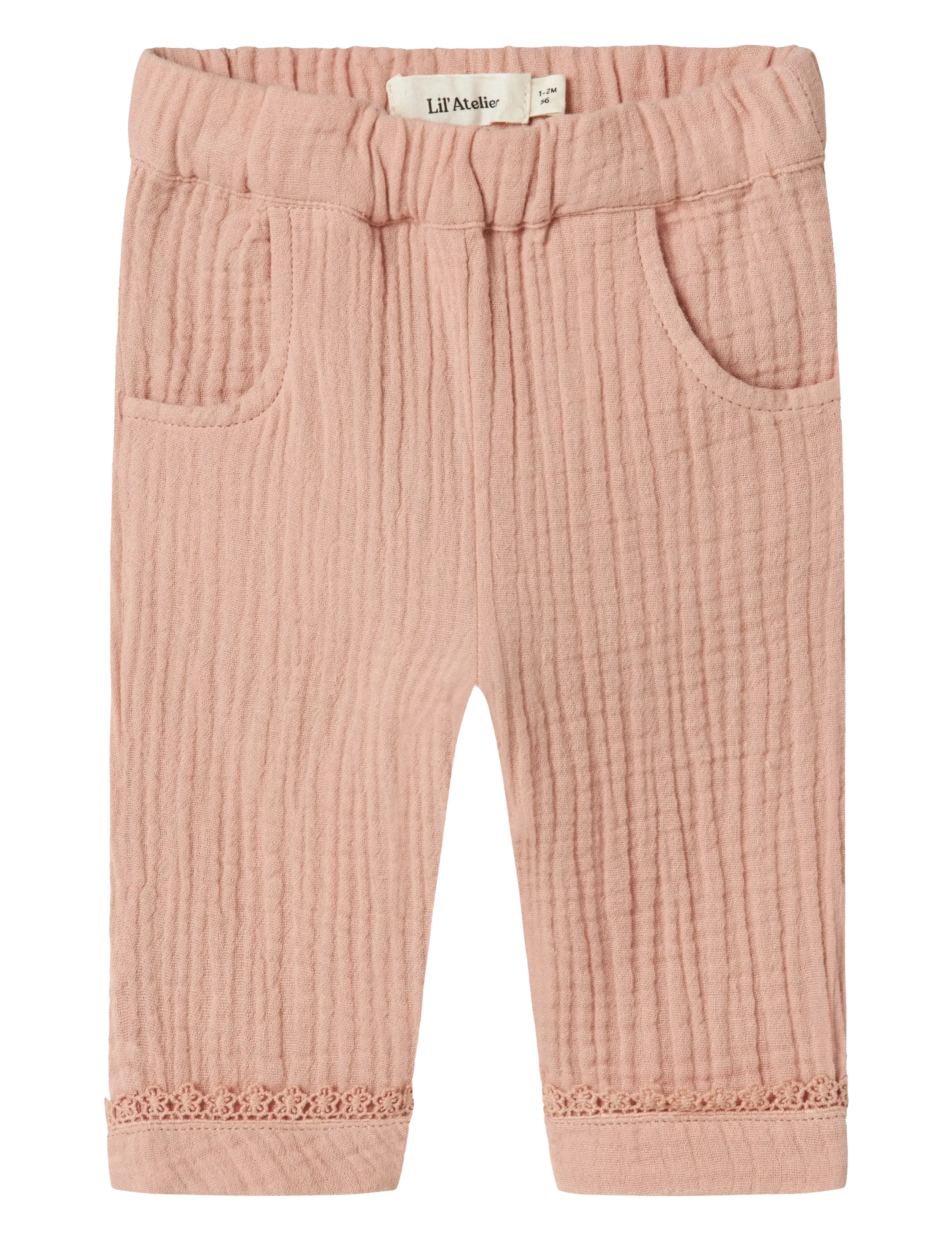 Lil'Atelier NBFLULU PANT LIL - Sweatpants - MISTY ROSE / pink/rose