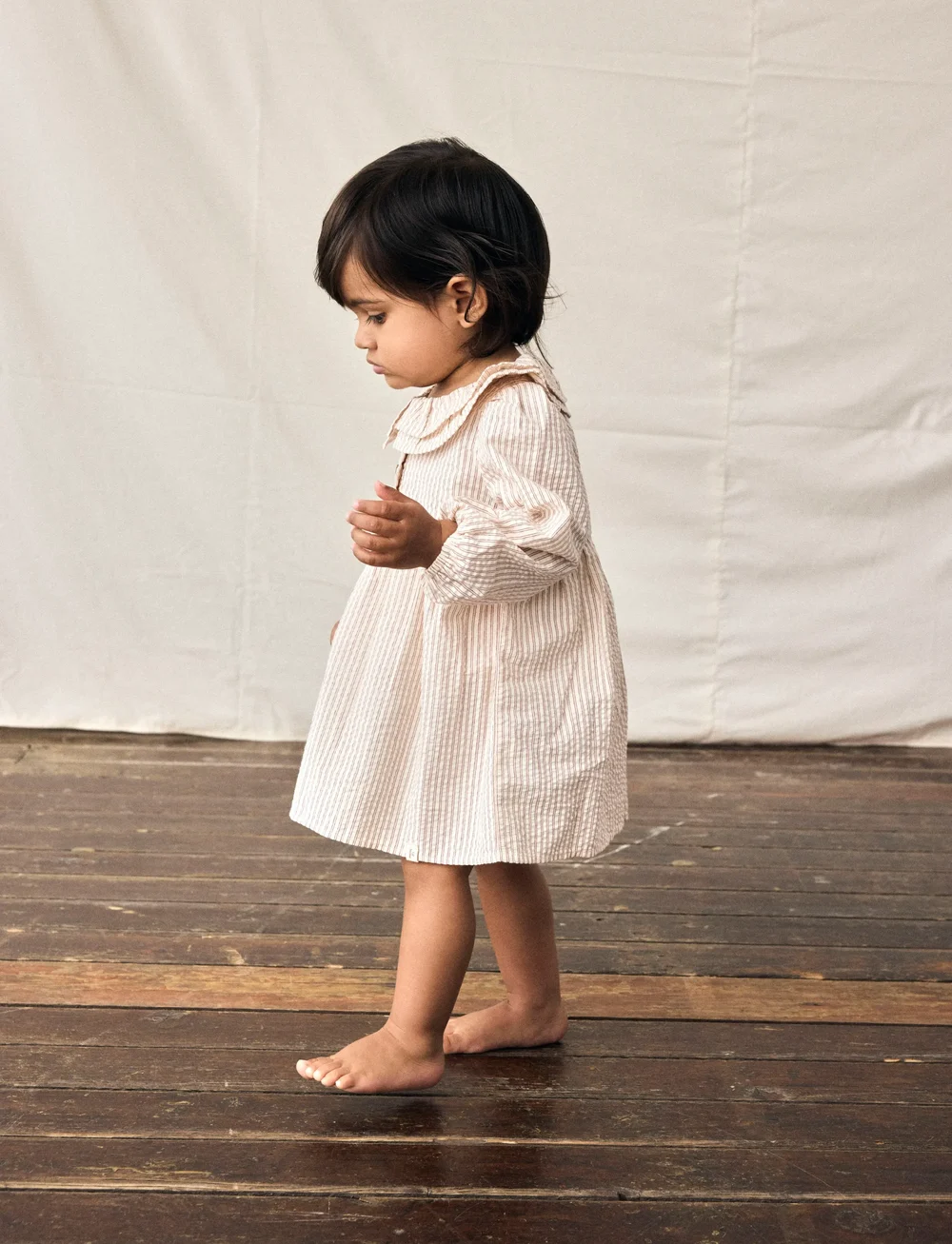 Lil'Atelier - NBFLUCIA LS BODY DRESS LIL - baby-kjoler med lange ermer - turtledove - 0