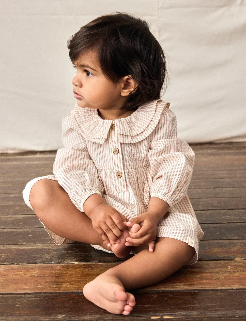 Lil'Atelier - NBFLUCIA LS BODY DRESS LIL - baby-kjoler med lange ermer - turtledove - 3
