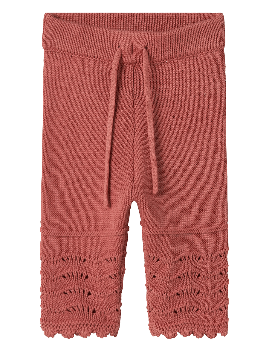 Lil'Atelier - NBFLOLA KNIT PANT LIL - leggings - withered rose - 1