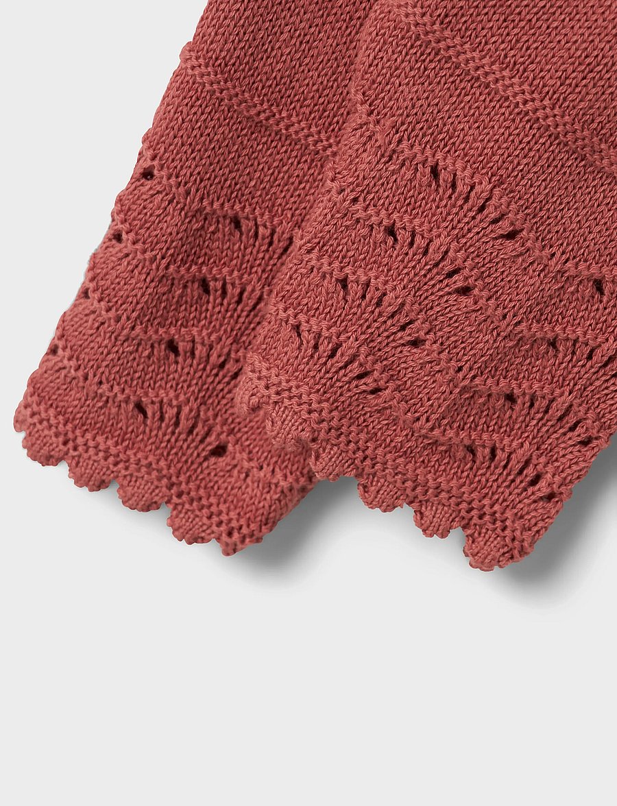 Lil'Atelier - NBFLOLA KNIT PANT LIL - leggings - withered rose - 3