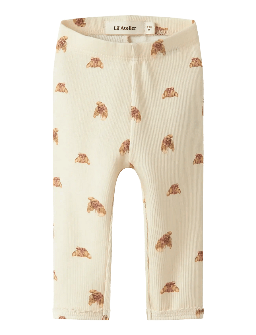 Lil'Atelier - NBFLAVO EKI SLIM LEGGINGS LIL - leggings - turtledove - 1