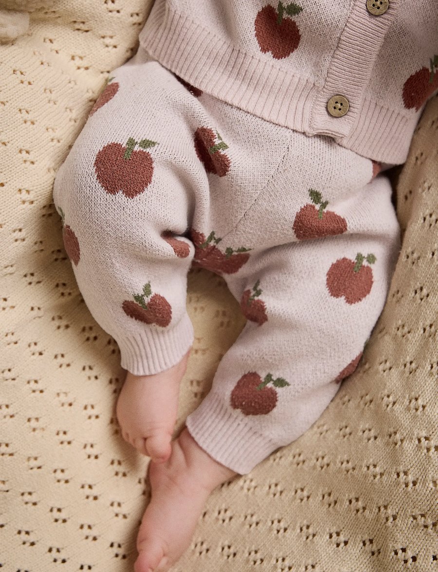 Lil'Atelier - NBFLULIO KNIT PANT LIL - mjukisbyxor - hushed violet - 0
