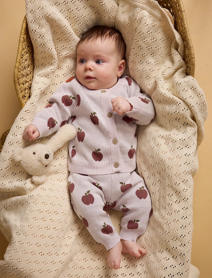 Lil'Atelier - NBFLULIO KNIT PANT LIL - mjukisbyxor - hushed violet - 3