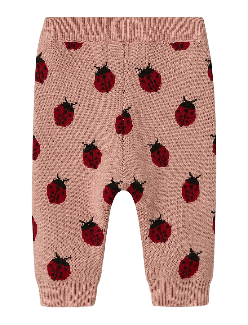 Lil'Atelier - NBFLULIO KNIT PANT LIL - dressipüksid - misty rose - 2