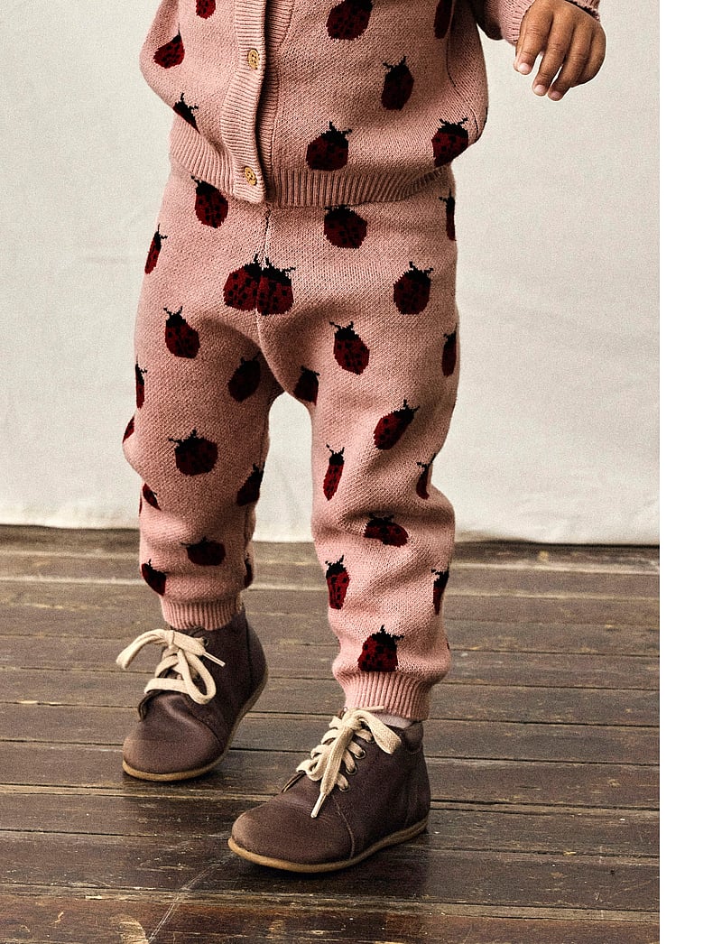 Lil'Atelier - NBFLULIO KNIT PANT LIL - dressipüksid - misty rose - 0