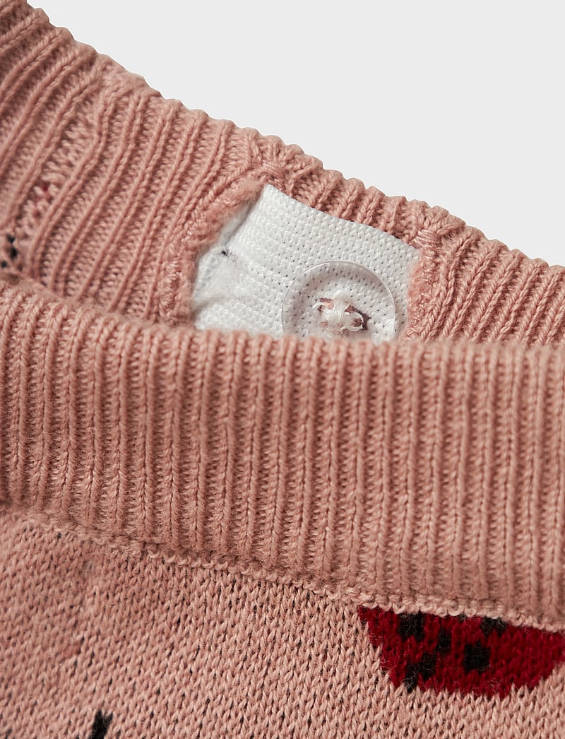 Lil'Atelier - NBFLULIO KNIT PANT LIL - dressipüksid - misty rose - 3