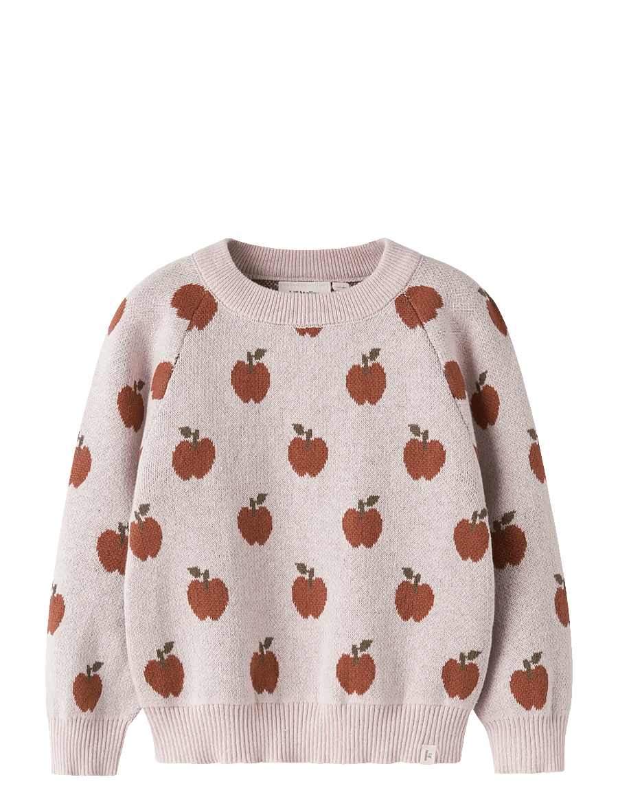 Lil'Atelier - NMFLULIO LS KNIT LIL - trøjer - hushed violet - 1