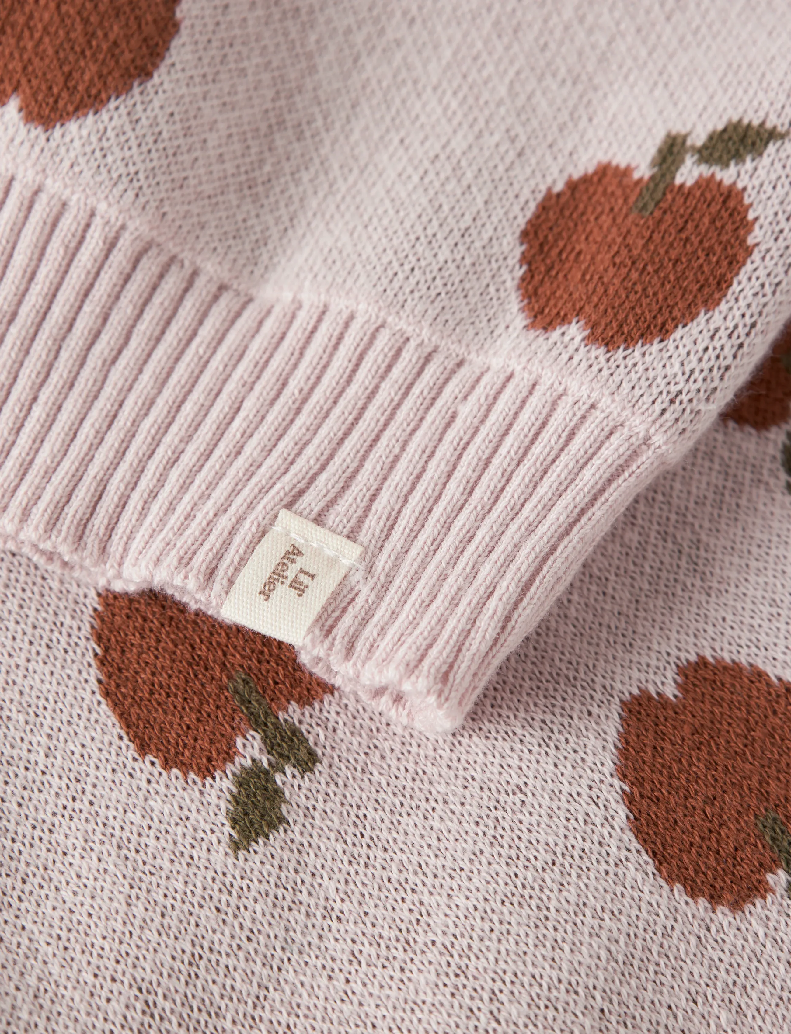 Lil'Atelier - NMFLULIO LS KNIT LIL - jumpers - hushed violet - 4