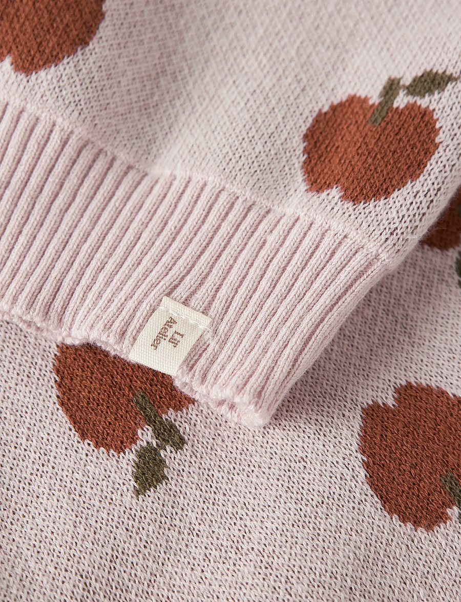Lil'Atelier - NMFLULIO LS KNIT LIL - trøjer - hushed violet - 4