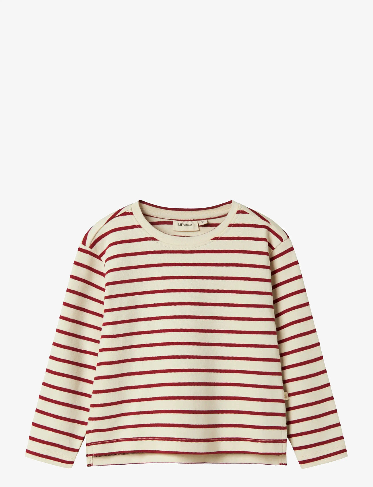 Lil'Atelier - NMFLIMIA LS LOOSE TOP LIL - langærmede - turtledove - 1