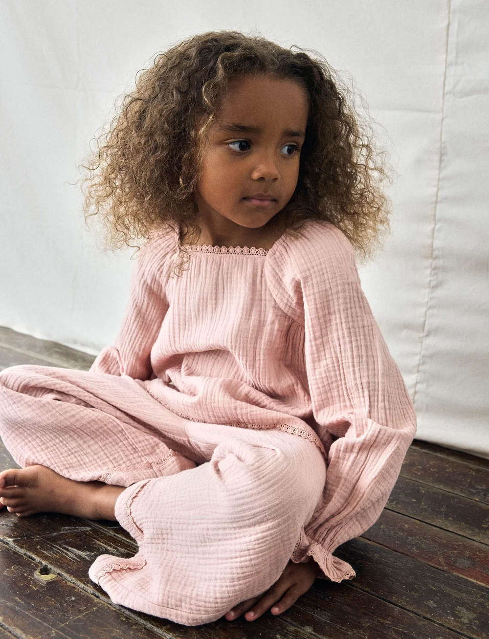 Lil'Atelier - NMFLULU PANT LIL - babybroeken - misty rose - 5