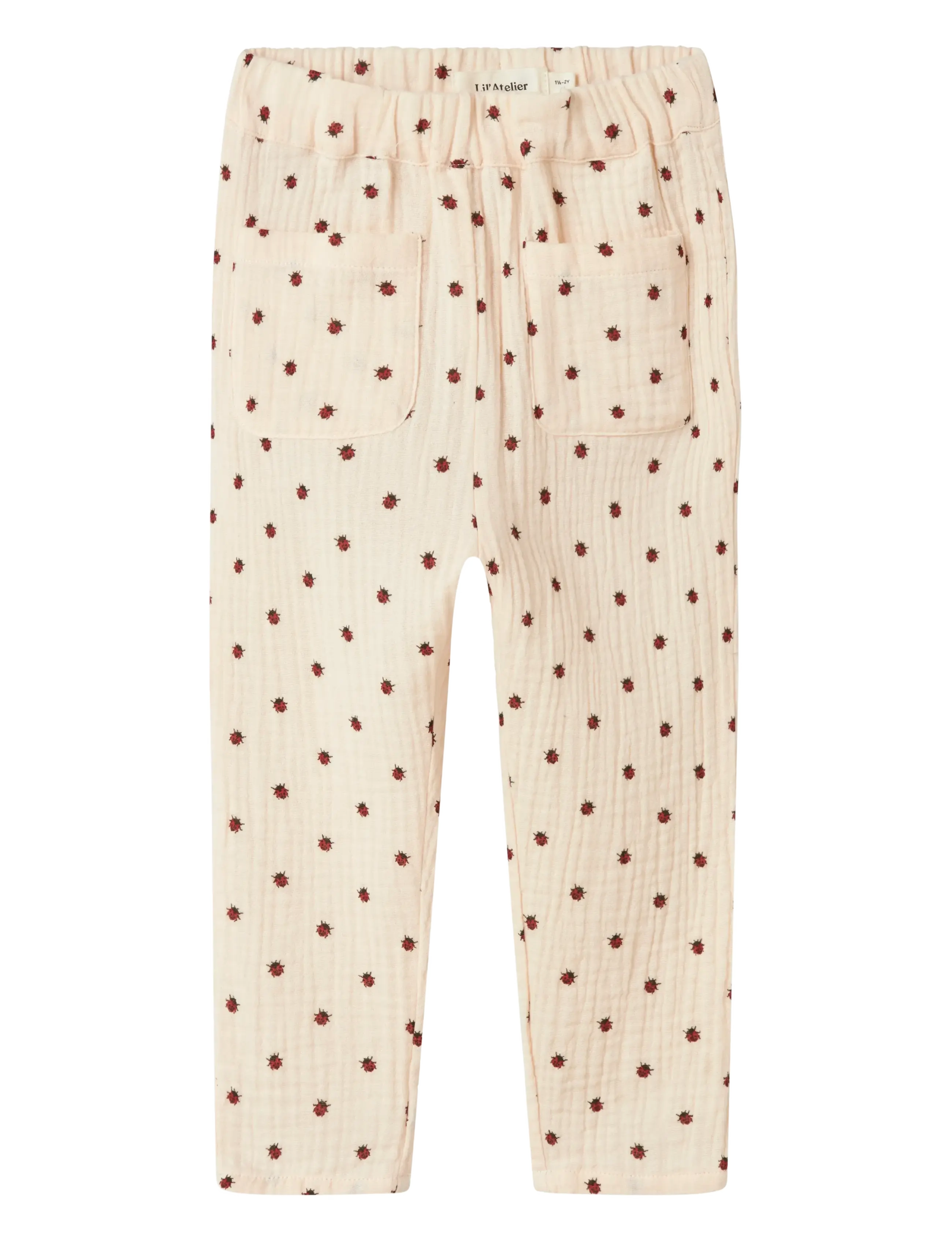 Lil'Atelier NMFLILIA LOOSE PANT LIL - Underdele - SILVER PEONY / cream