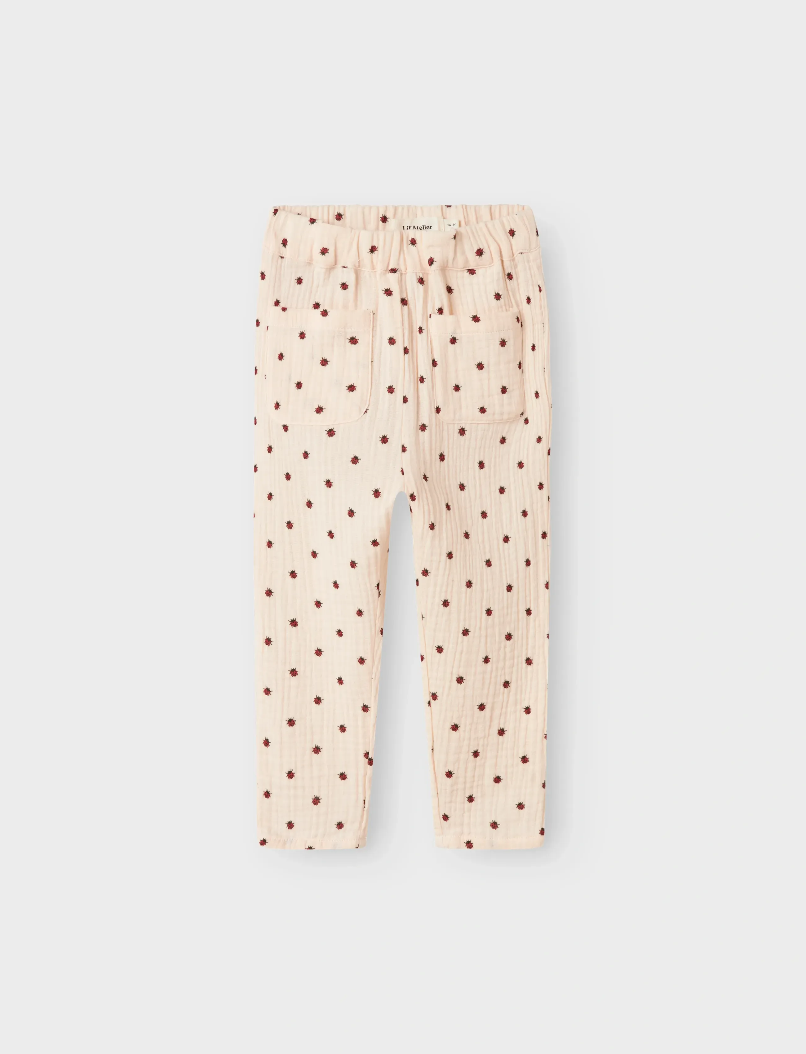Lil'Atelier NMFLILIA LOOSE PANT LIL - Pantalons - SILVER PEONY / cream