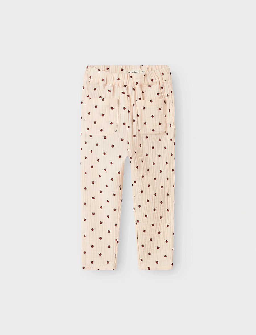 Lil'Atelier - NMFLILIA LOOSE PANT LIL - byxor - silver peony - 0