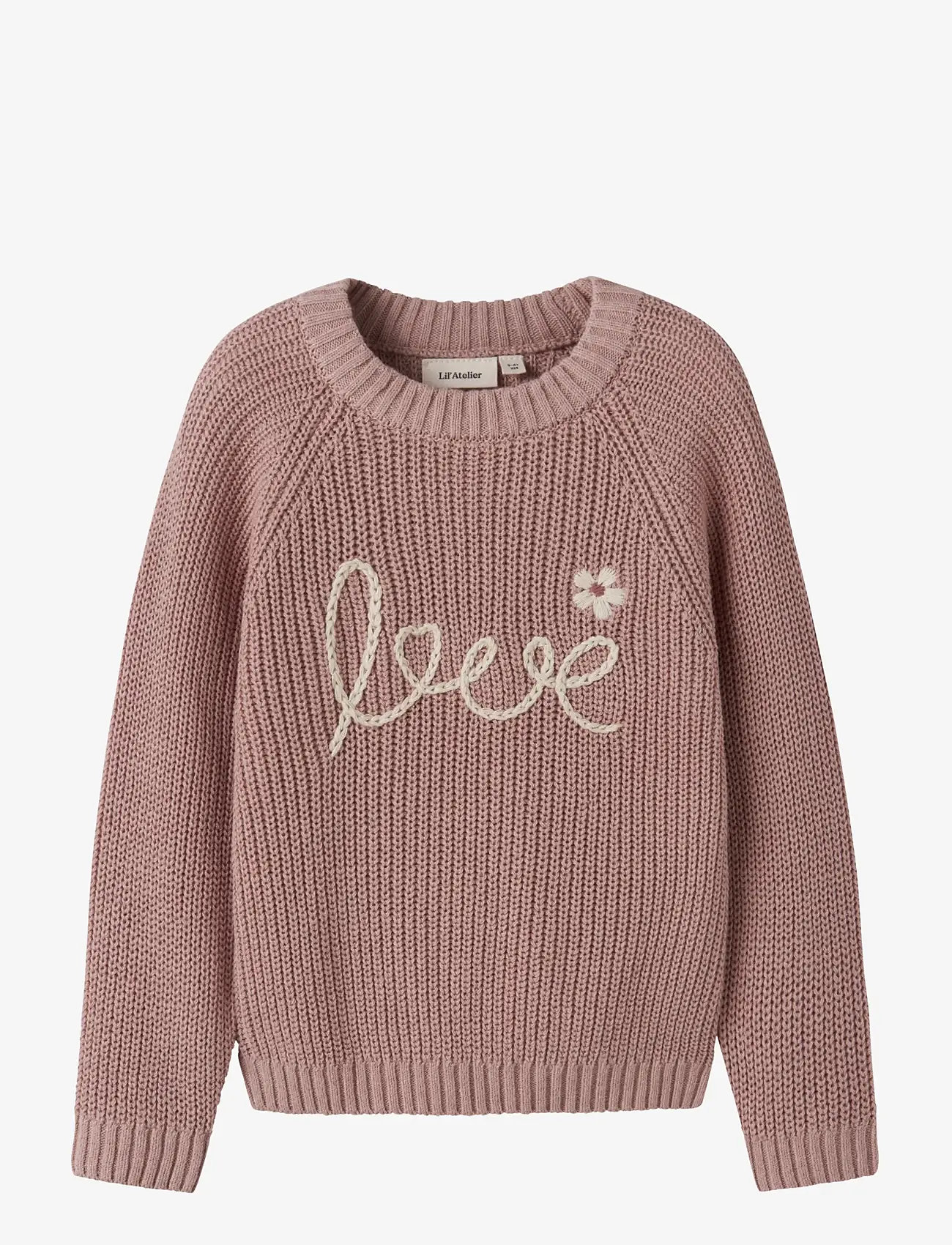 Lil'Atelier - NMFEMLEN EMB KNIT LIL - misty rose - 1
