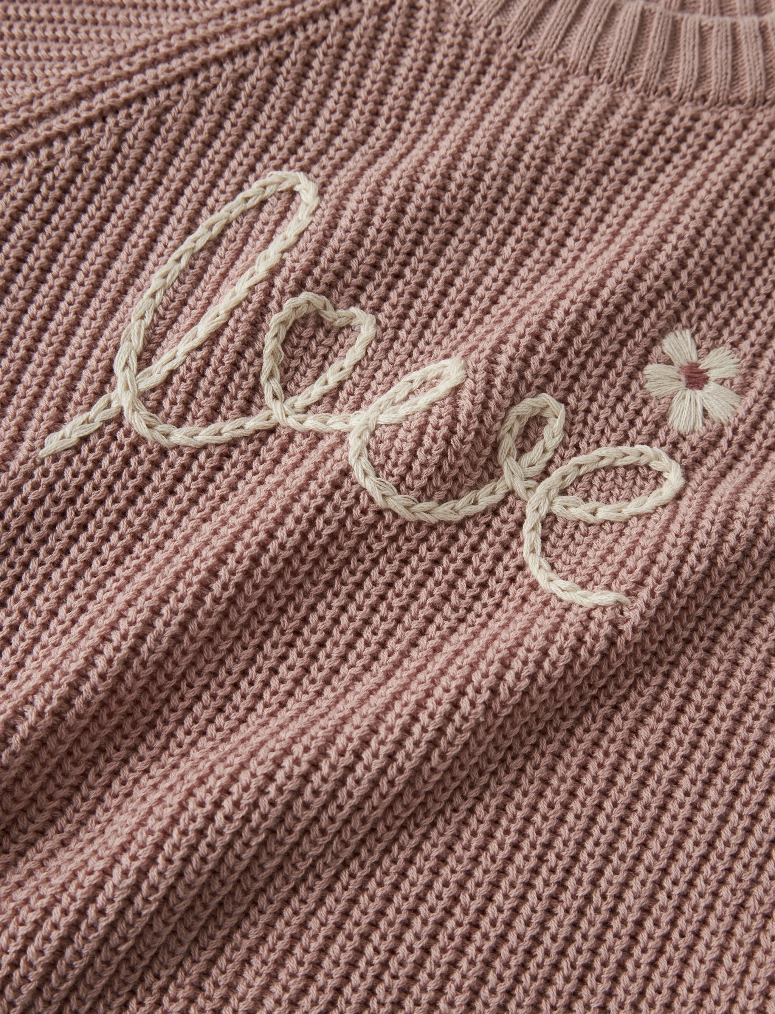 Lil'Atelier - NMFEMLEN EMB KNIT LIL - misty rose - 3