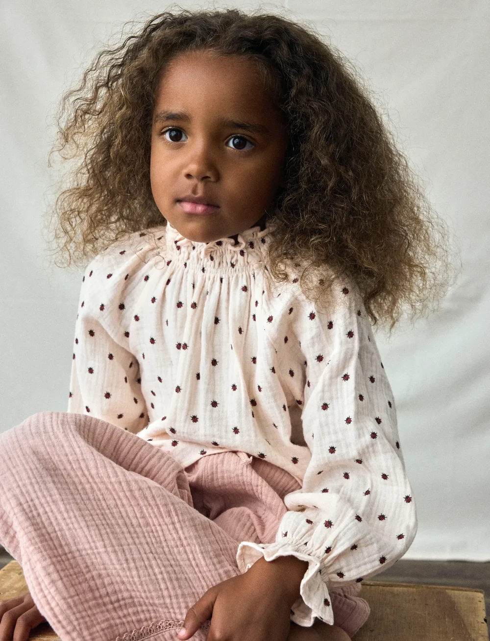 Lil'Atelier - NMFLILIA LS LOOSE SHIRT LIL - pluusid ja tuunikad - silver peony - 0