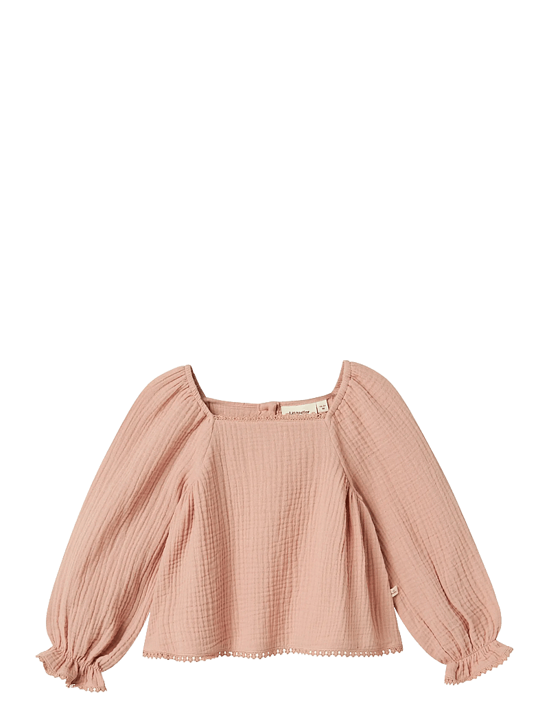 Lil'Atelier - NMFLULU LS SHIRT LIL - långärmade t-shirts - misty rose - 1