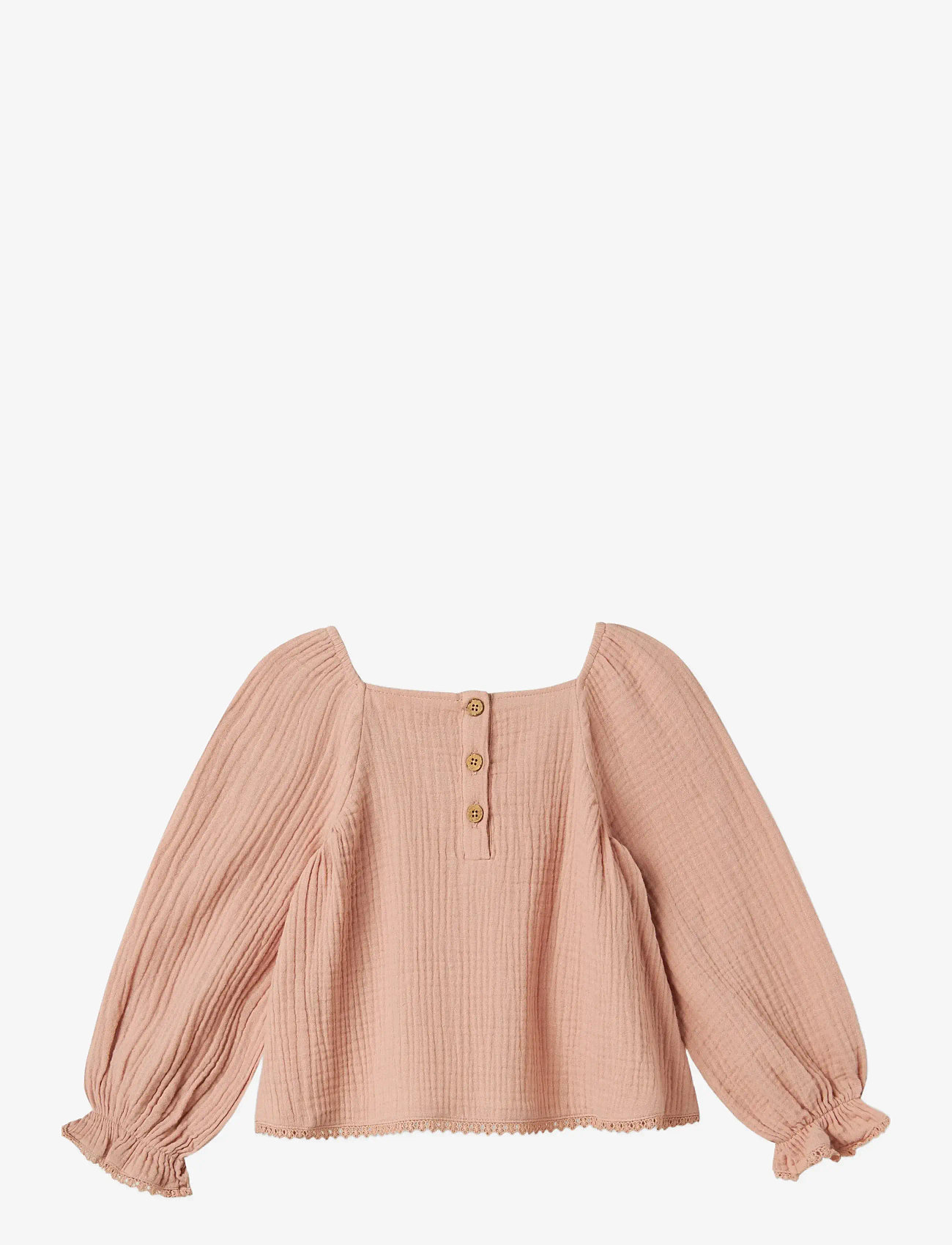 Lil'Atelier - NMFLULU LS SHIRT LIL - langærmede t-shirts - misty rose - 2
