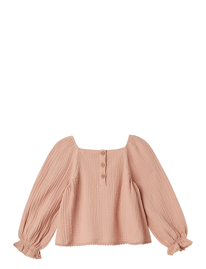 Lil'Atelier - NMFLULU LS SHIRT LIL - långärmade t-shirts - misty rose - 2