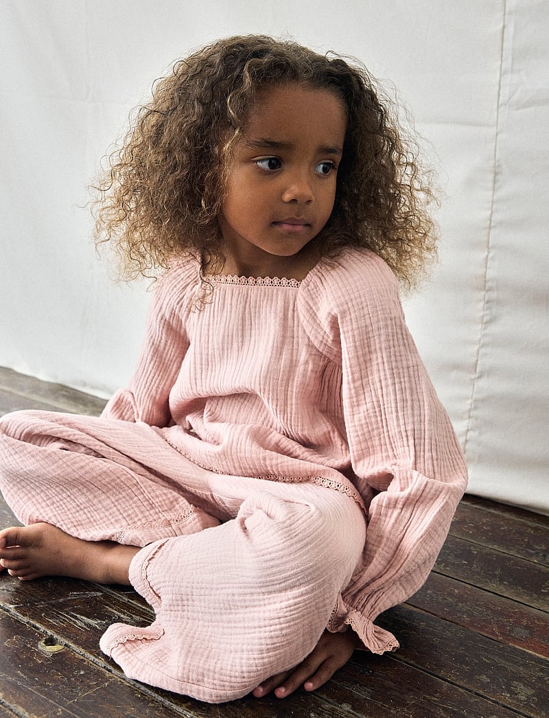 Lil'Atelier - NMFLULU LS SHIRT LIL - långärmade t-shirts - misty rose - 3