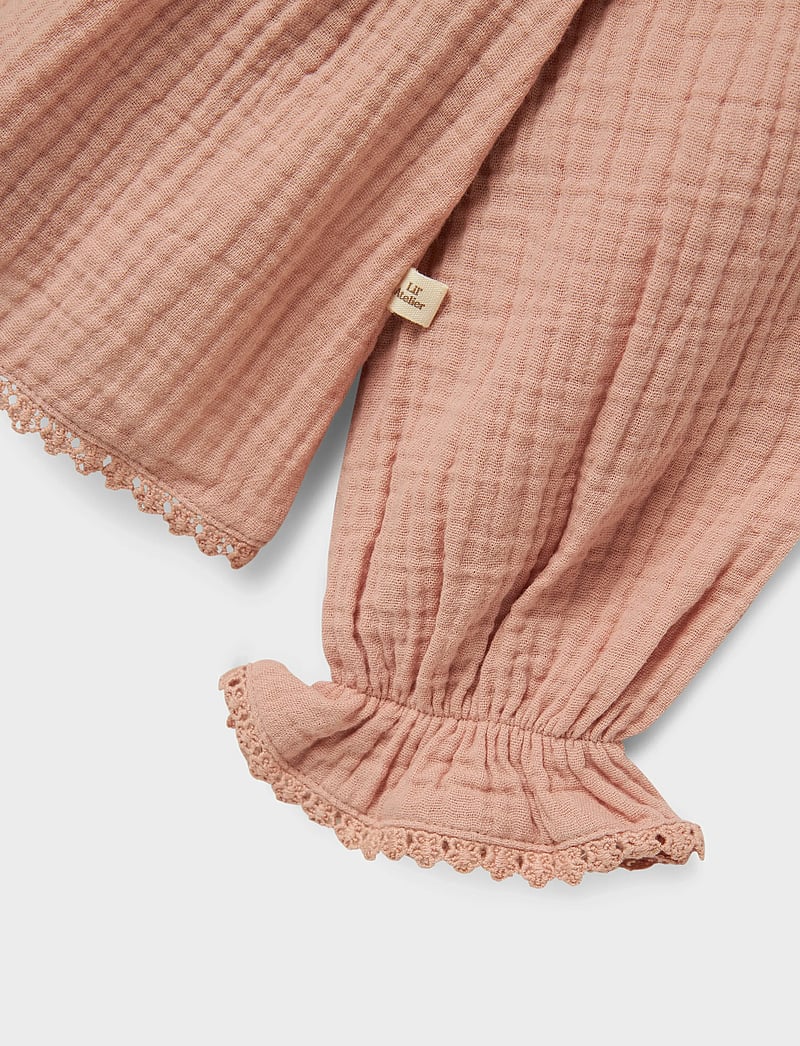 Lil'Atelier - NMFLULU LS SHIRT LIL - långärmade t-shirts - misty rose - 4