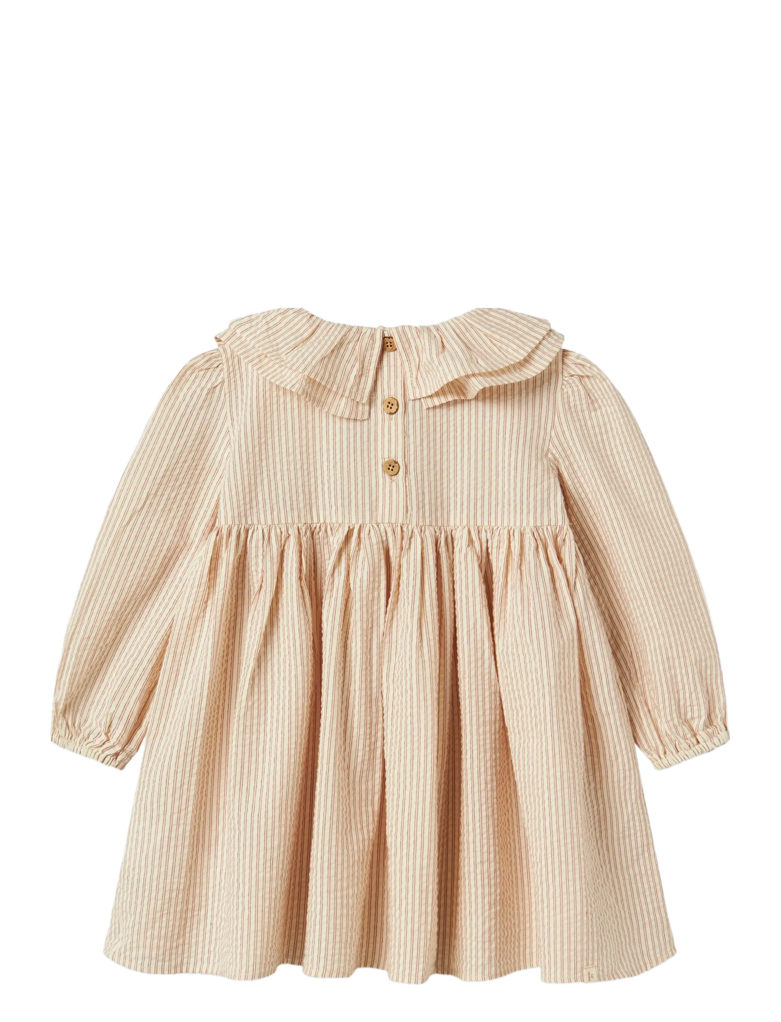Lil'Atelier - NMFLUCIA LS DRESS LIL - turtledove - 2