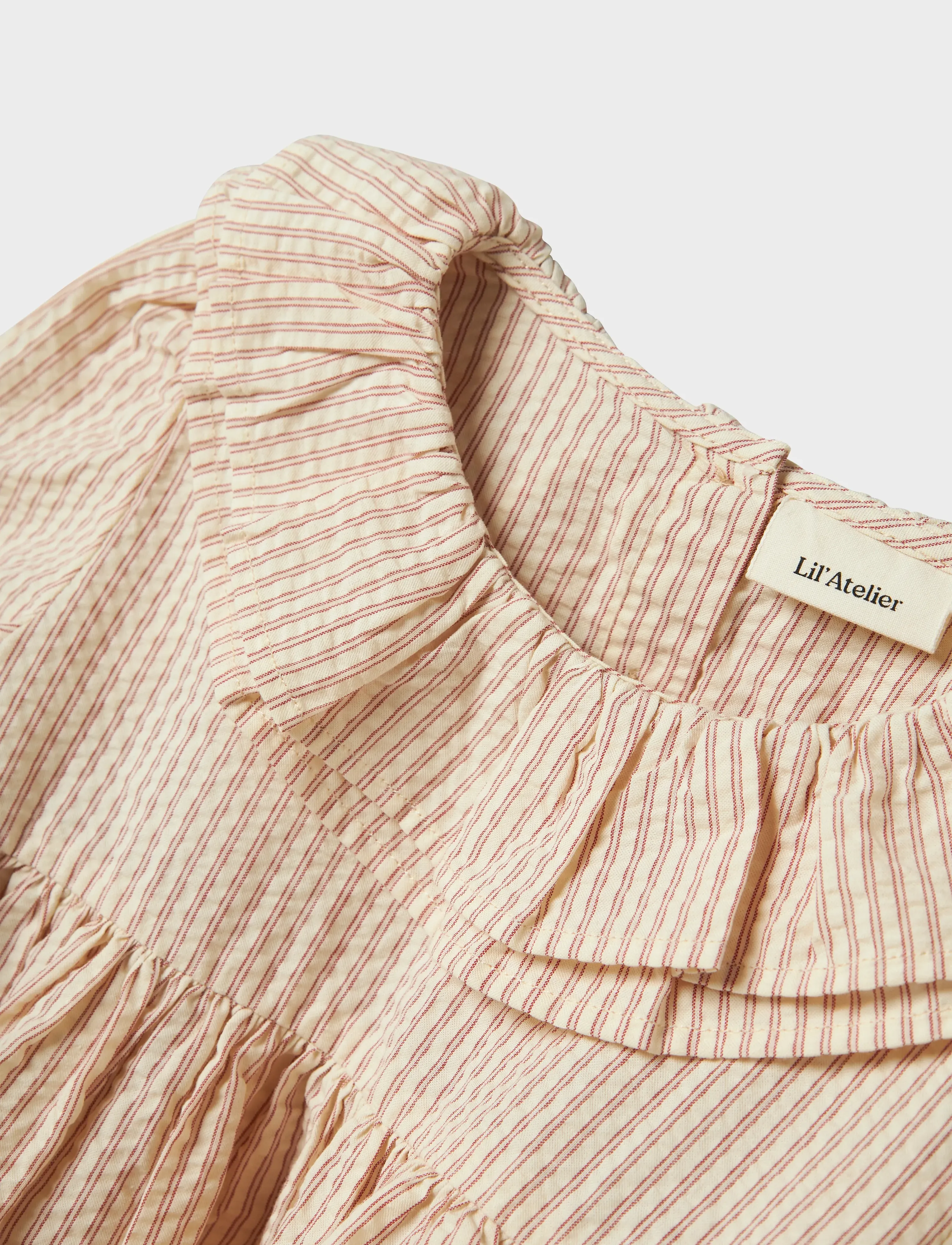 Lil'Atelier - NMFLUCIA LS DRESS LIL - turtledove - 3