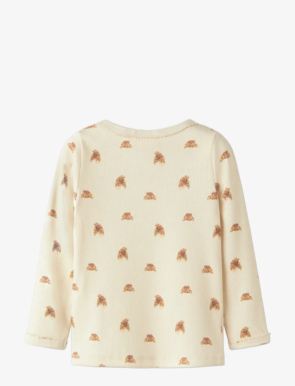 Lil'Atelier - NMFLAVO EGI LS SLIM TOP LIL - langärmelig - turtledove - 1