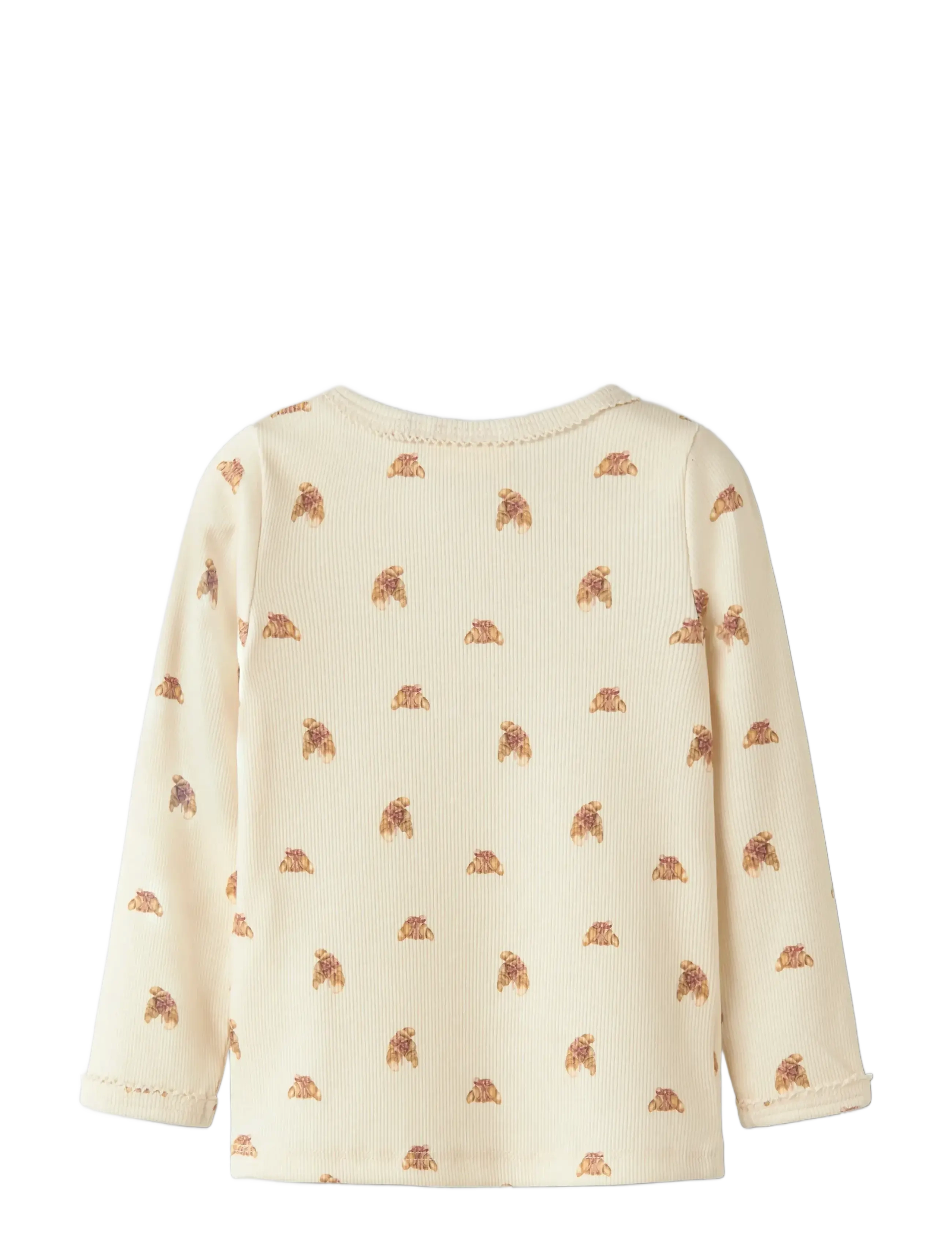 Lil'Atelier - NMFLAVO EGI LS SLIM TOP LIL - langärmelig - turtledove - 3