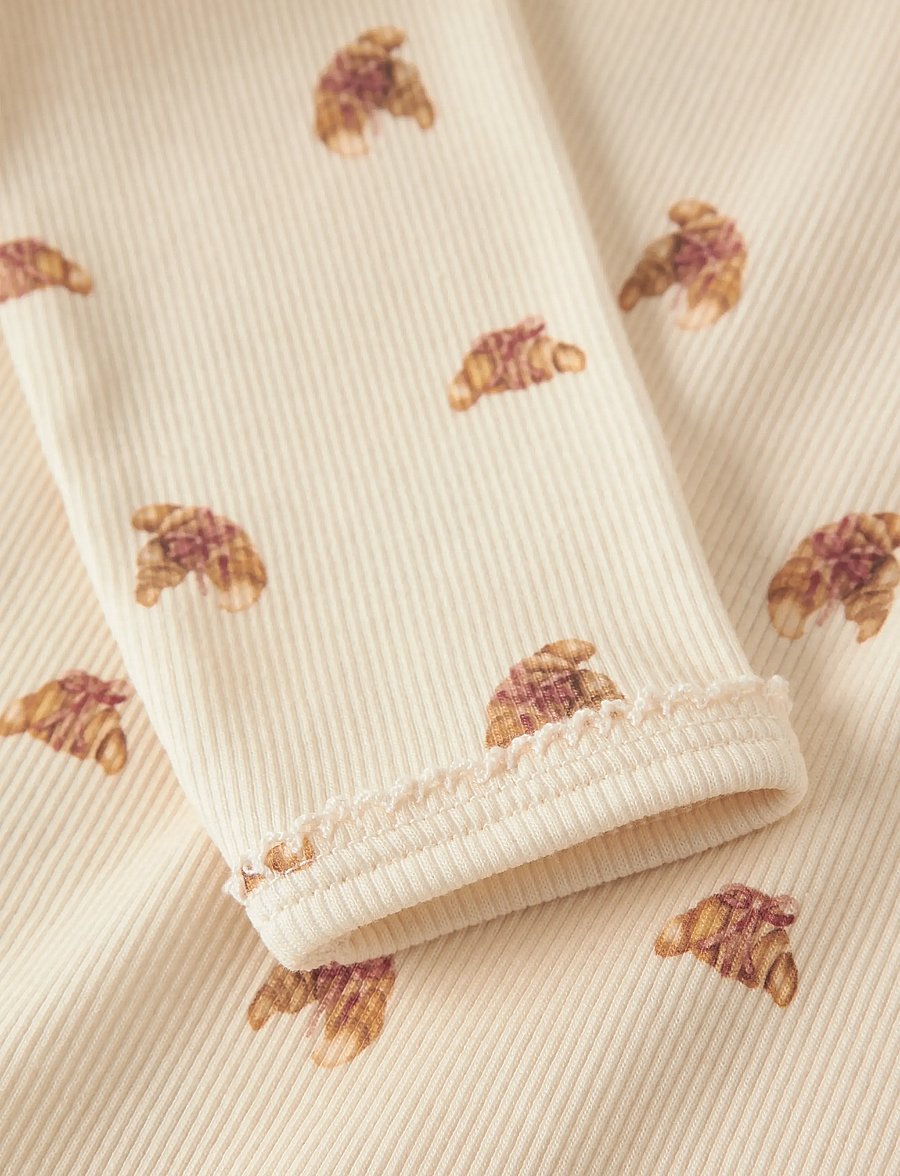 Lil'Atelier - NMFLAVO EGI LS SLIM TOP LIL - langärmelig - turtledove - 1