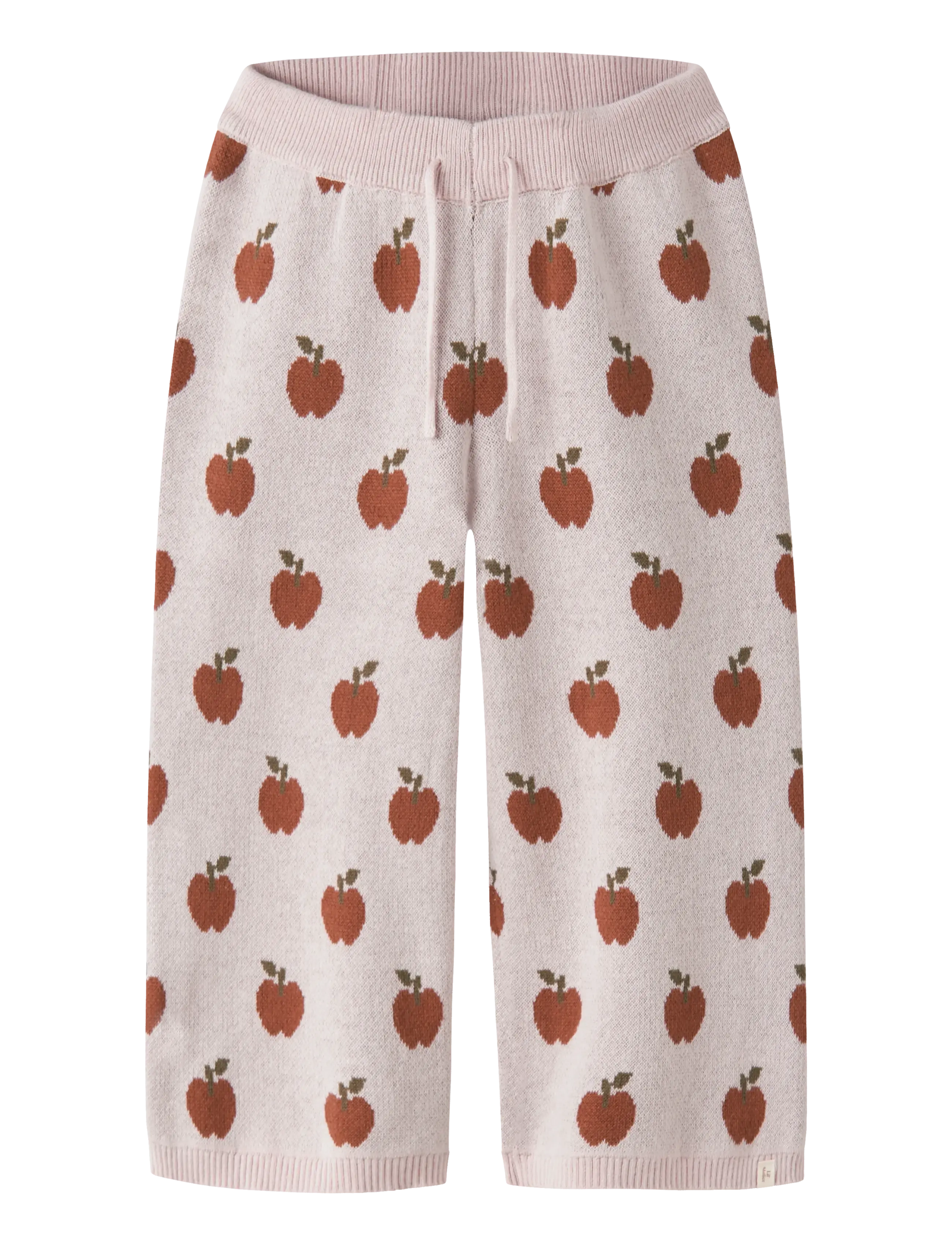 Lil'Atelier NMFLULIO WIDE KNIT ANCLE PANT LIL - Underdele - HUSHED VIOLET / pink/rose