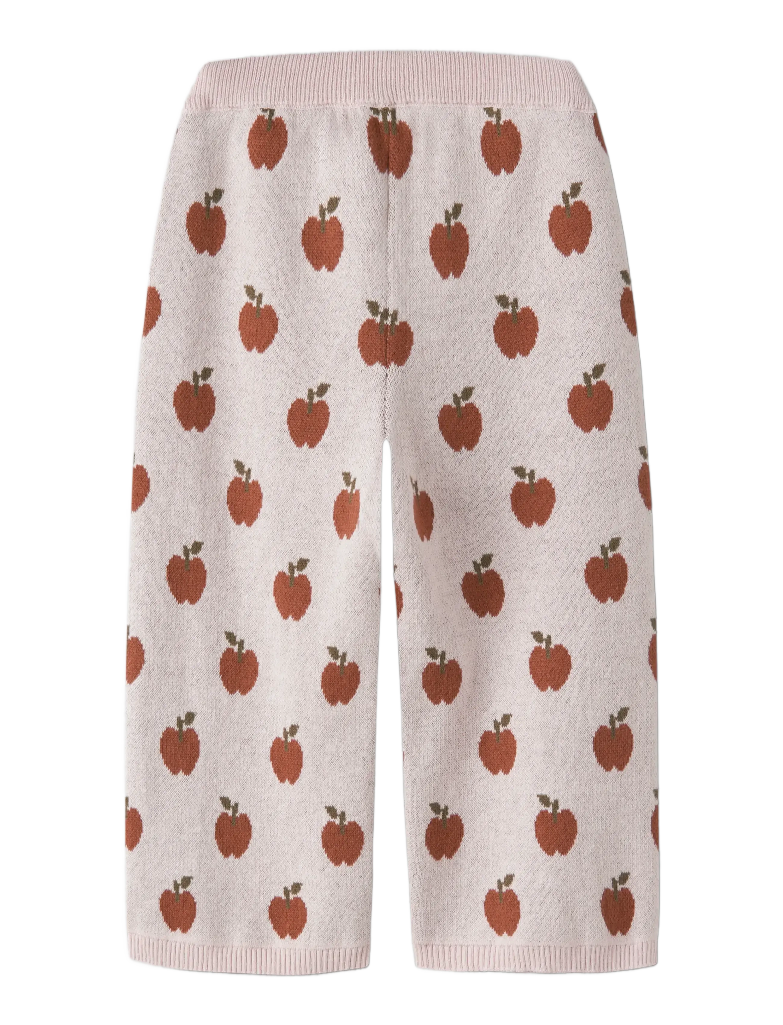 Lil'Atelier - NMFLULIO WIDE KNIT ANCLE PANT LIL - ungbarnabuxur - hushed violet - 1