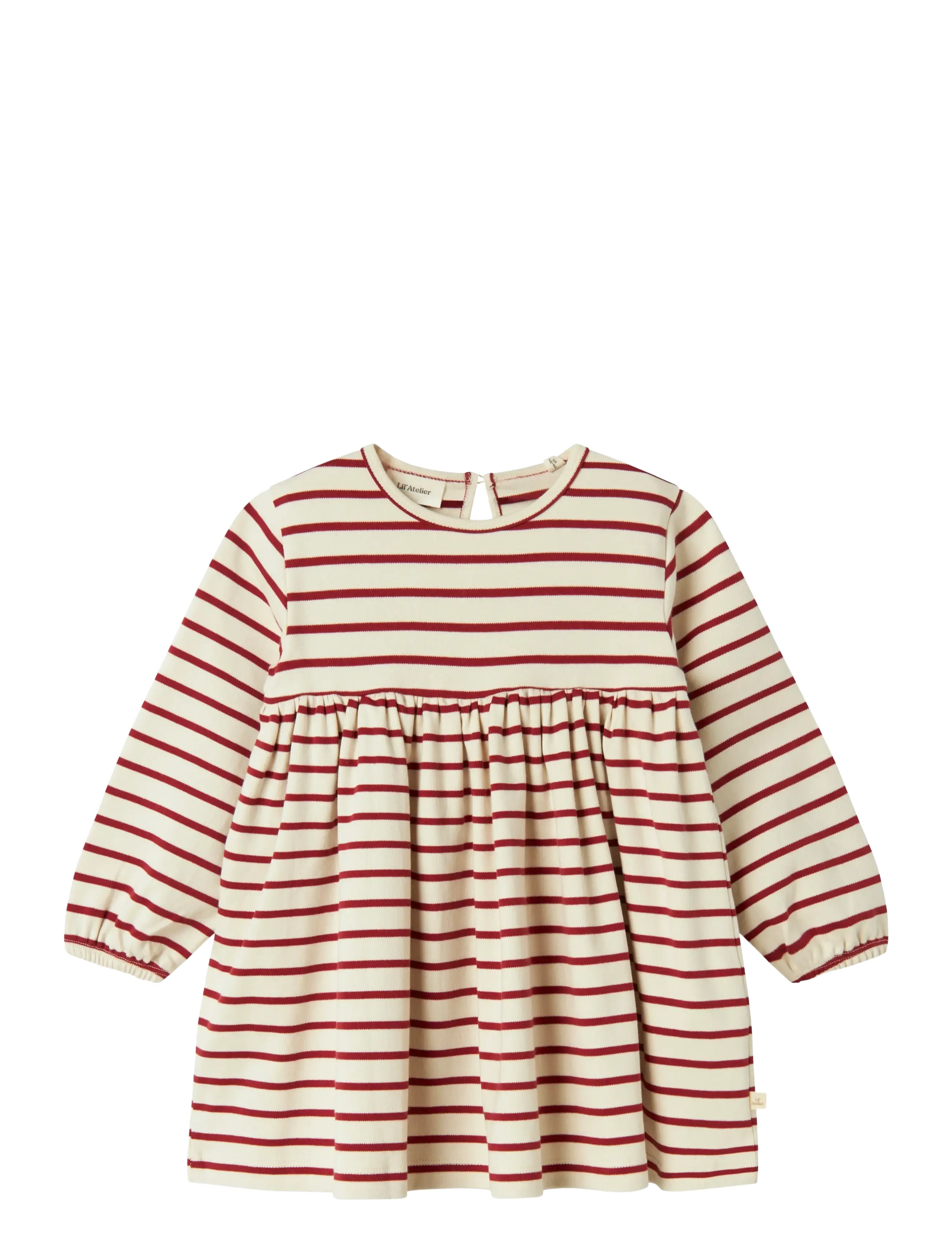 Lil'Atelier NMFLIMIA LS LOOSE DRESS LIL - Kleding - TURTLEDOVE / multi