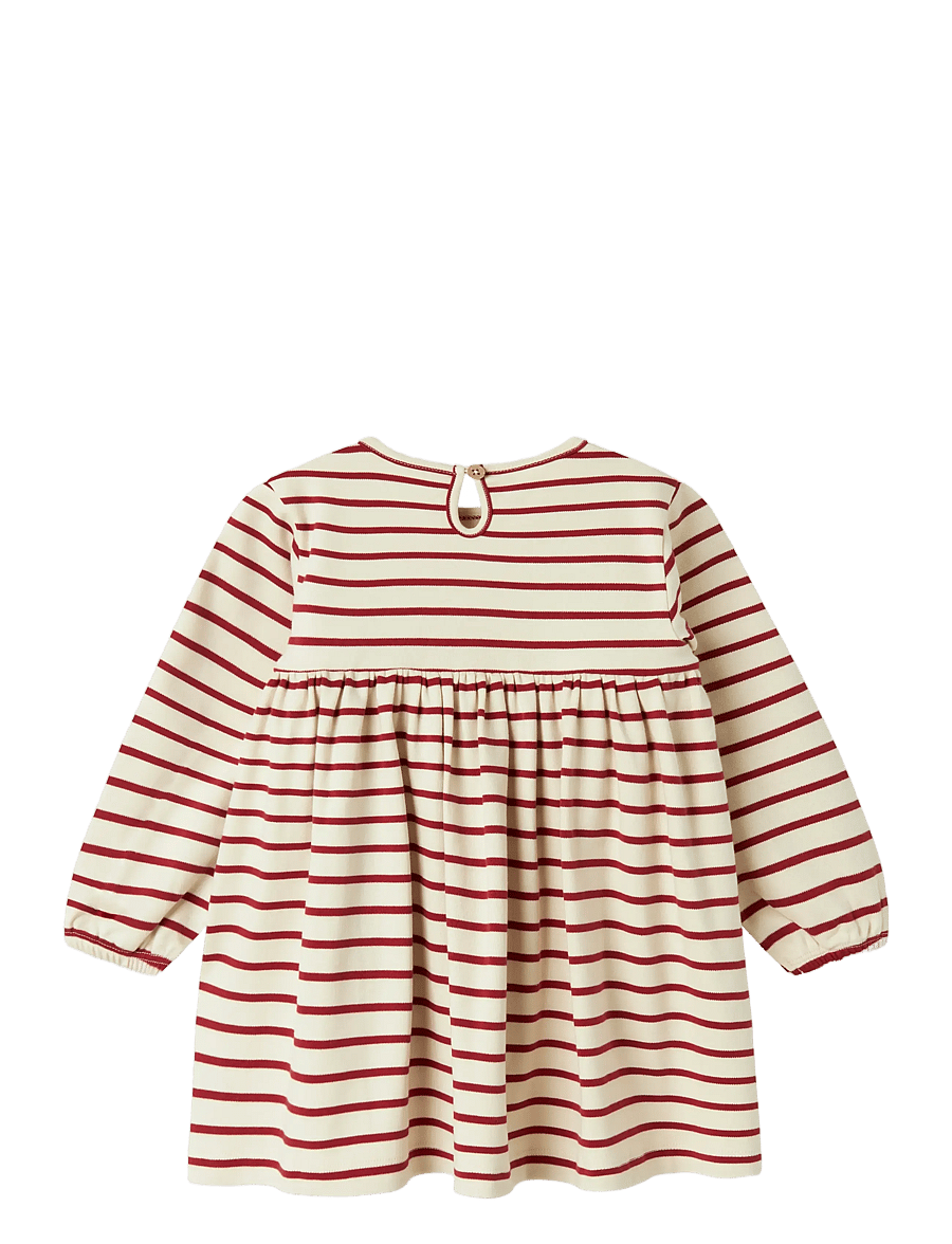 Lil'Atelier - NMFLIMIA LS LOOSE DRESS LIL - langærmede hverdagskjoler - turtledove - 2
