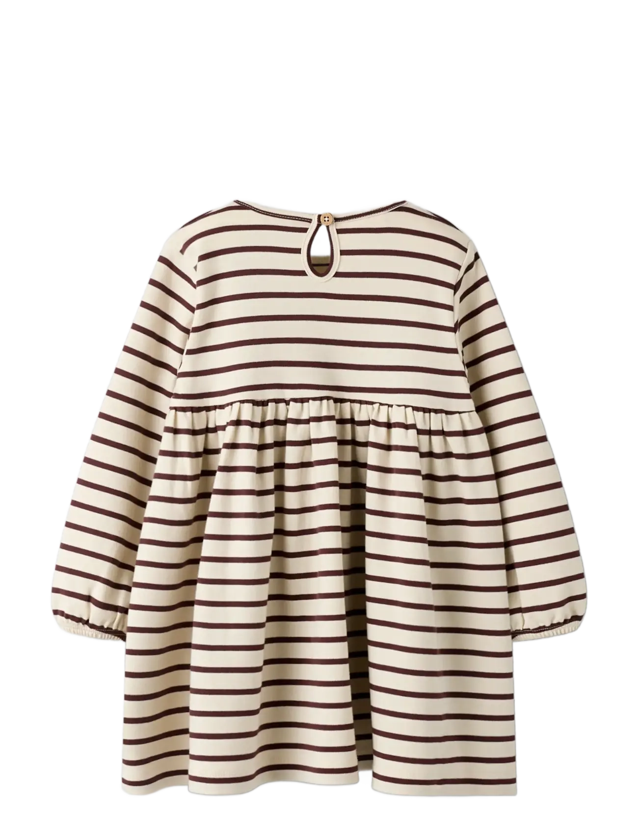 Lil'Atelier - NMFLIMIA LS LOOSE DRESS LIL - pikkade varrukatega vabaaja kleidid - turtledove - 1