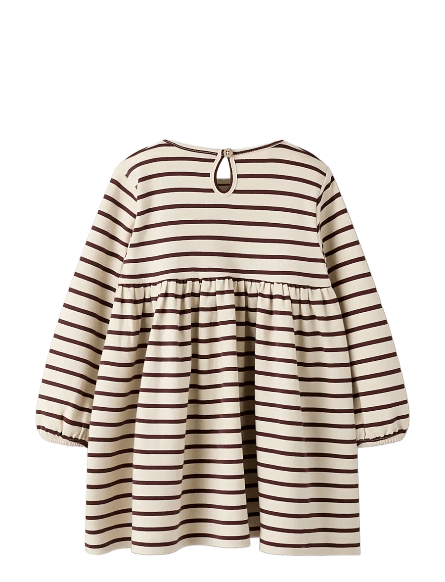 Lil'Atelier - NMFLIMIA LS LOOSE DRESS LIL - langærmede hverdagskjoler - turtledove - 1