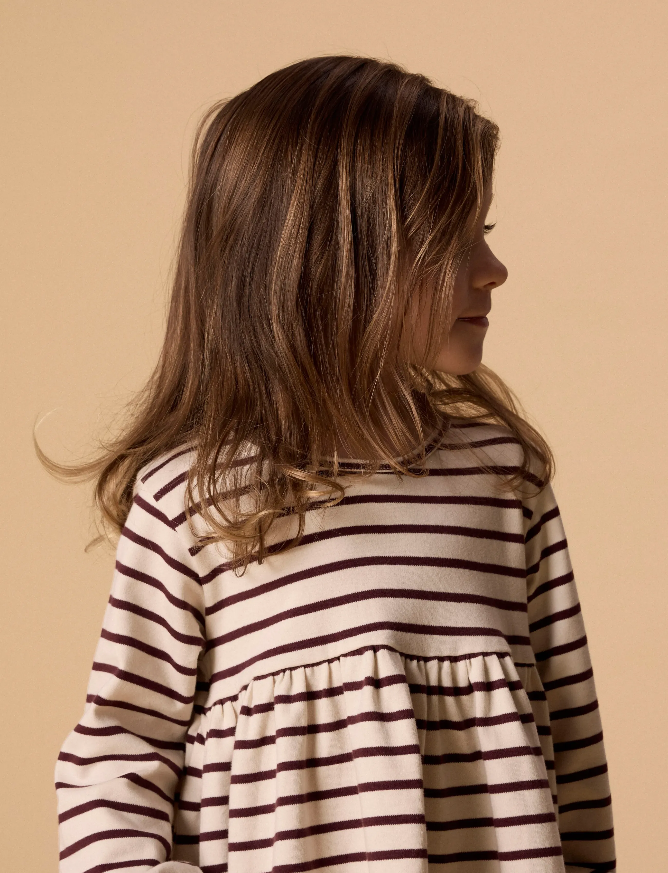 Lil'Atelier - NMFLIMIA LS LOOSE DRESS LIL - pikkade varrukatega vabaaja kleidid - turtledove - 3