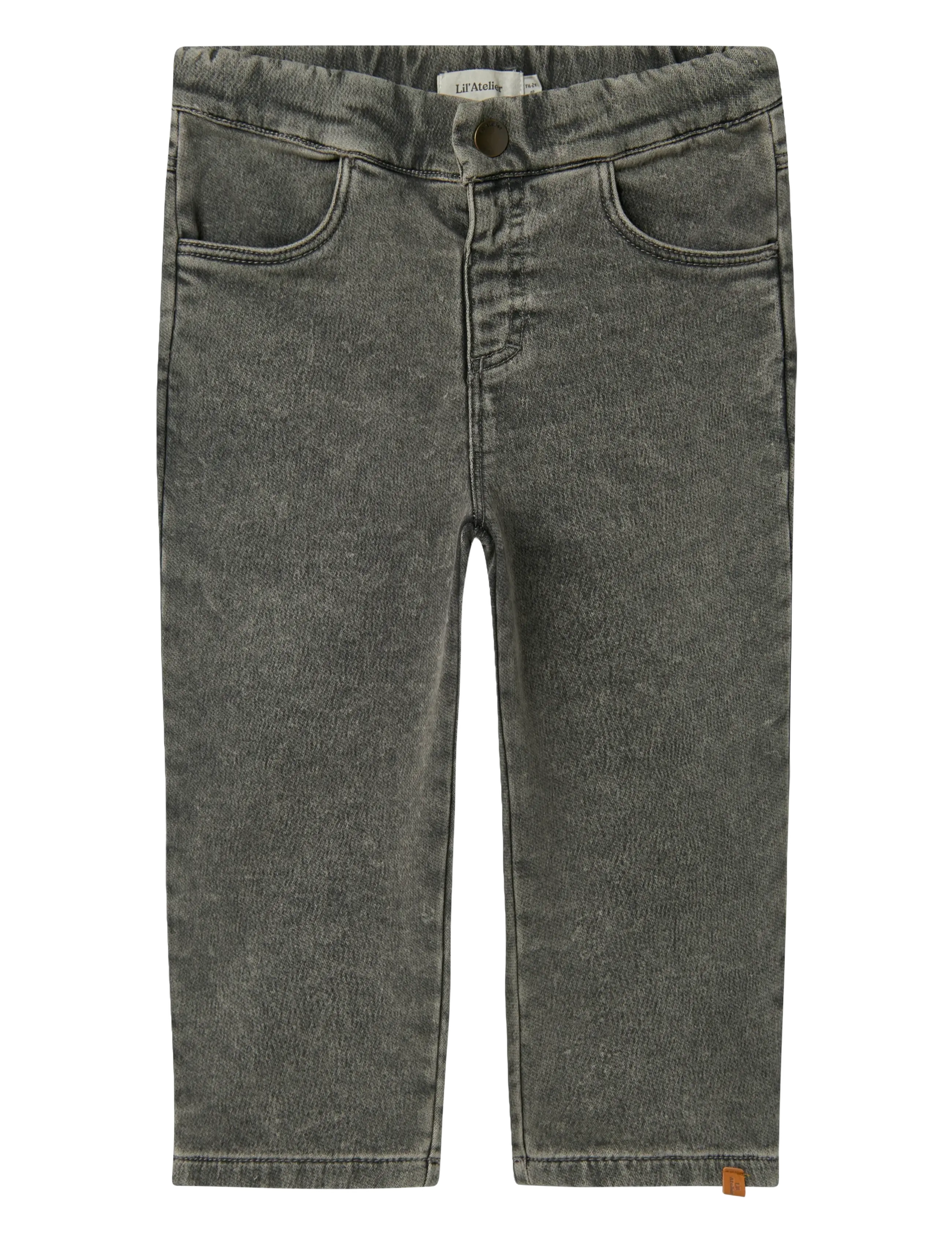 Lil'Atelier Nmnlulia Loose Jeans 4017-Ci Lil, 116, Grey, Jeans > Løse Jeans, Børn