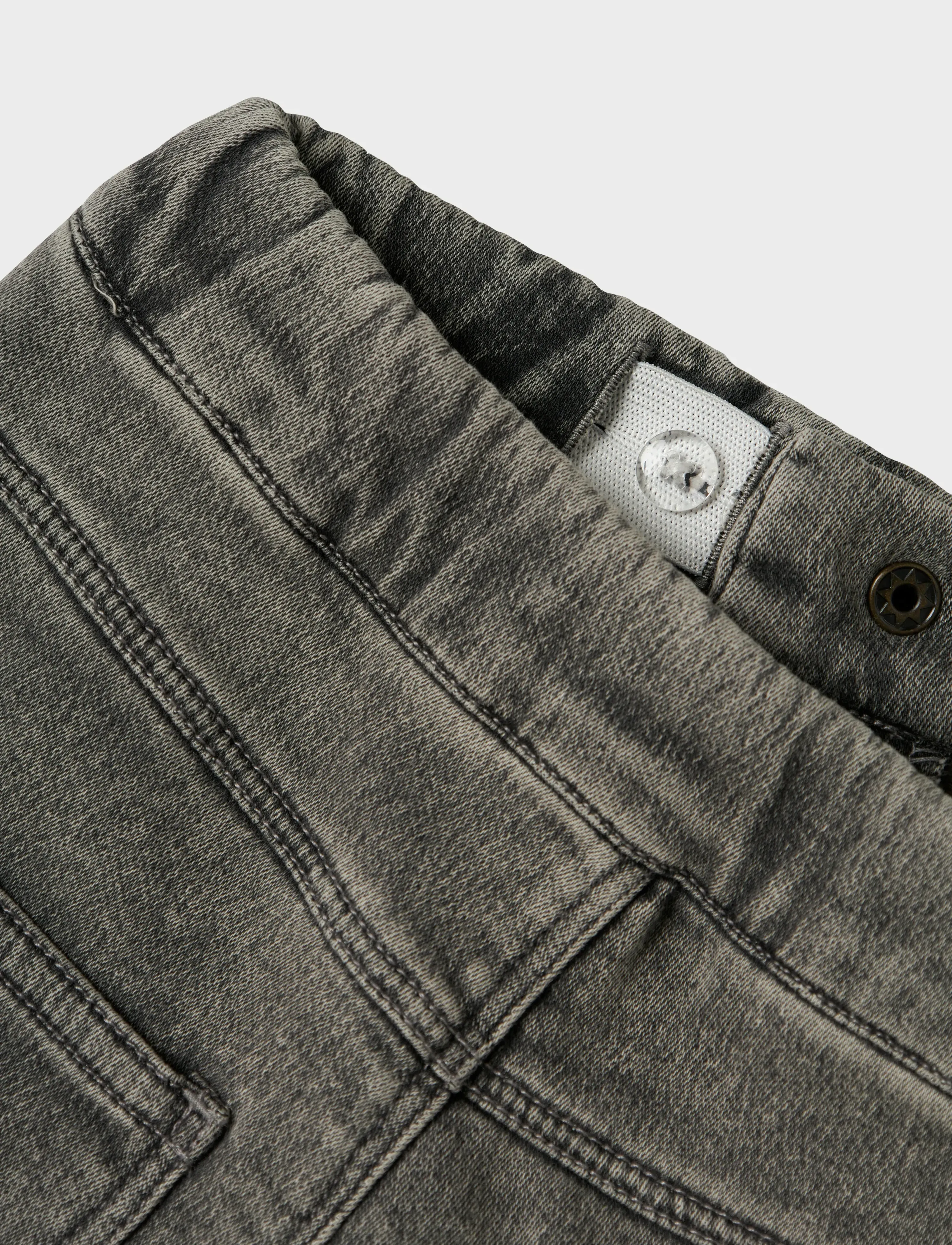 Lil'Atelier - NMNLULIA LOOSE JEANS 4017-CI LIL - platėjantys apačioje - medium grey denim - 2